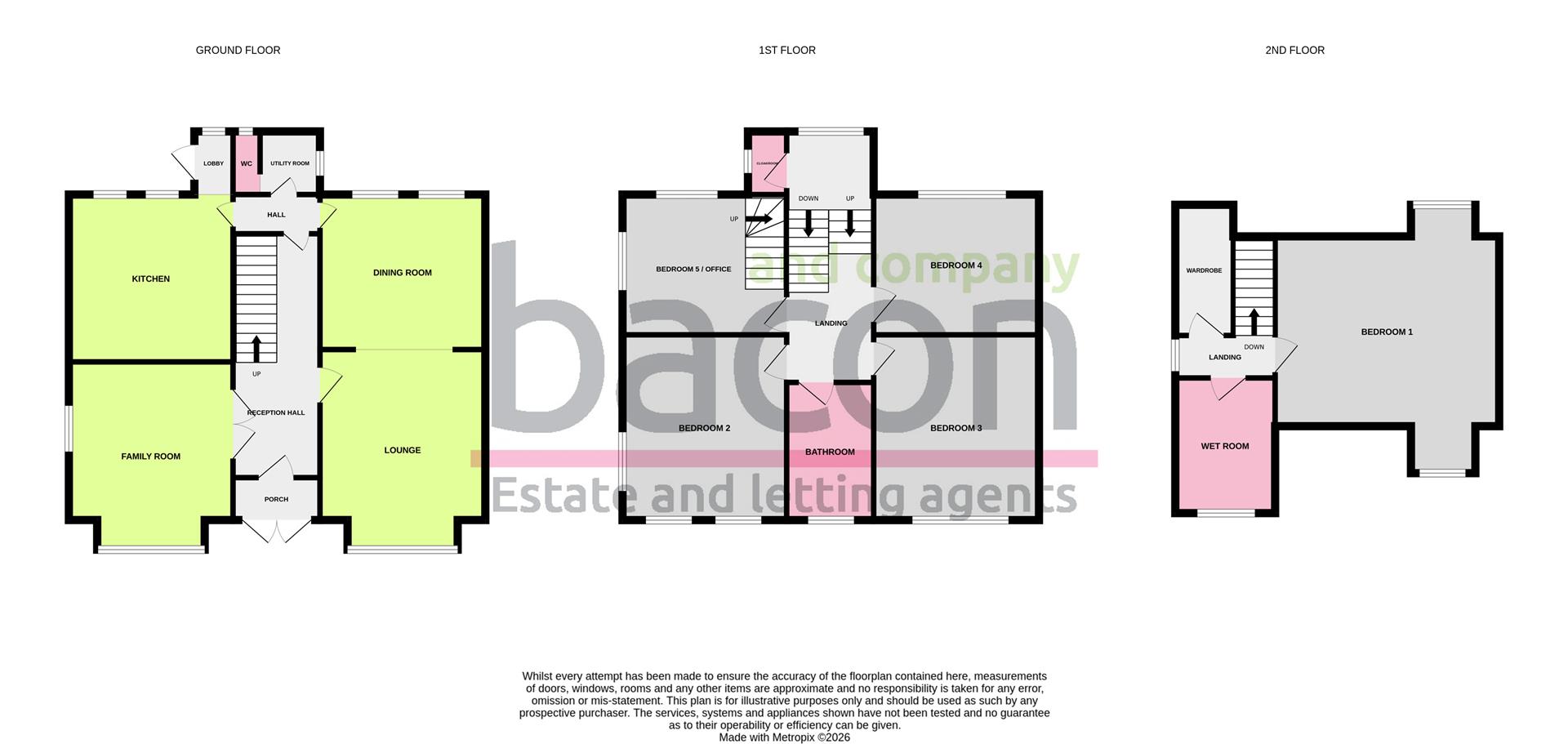Floor Plan | House - Semi-Detached | Cissbury Road, Worthing | Sold - Subject to Contract